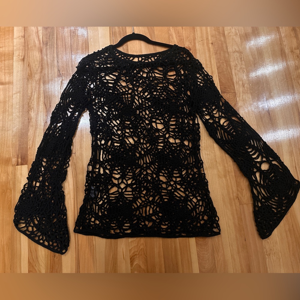 Killstar web crochet overtop